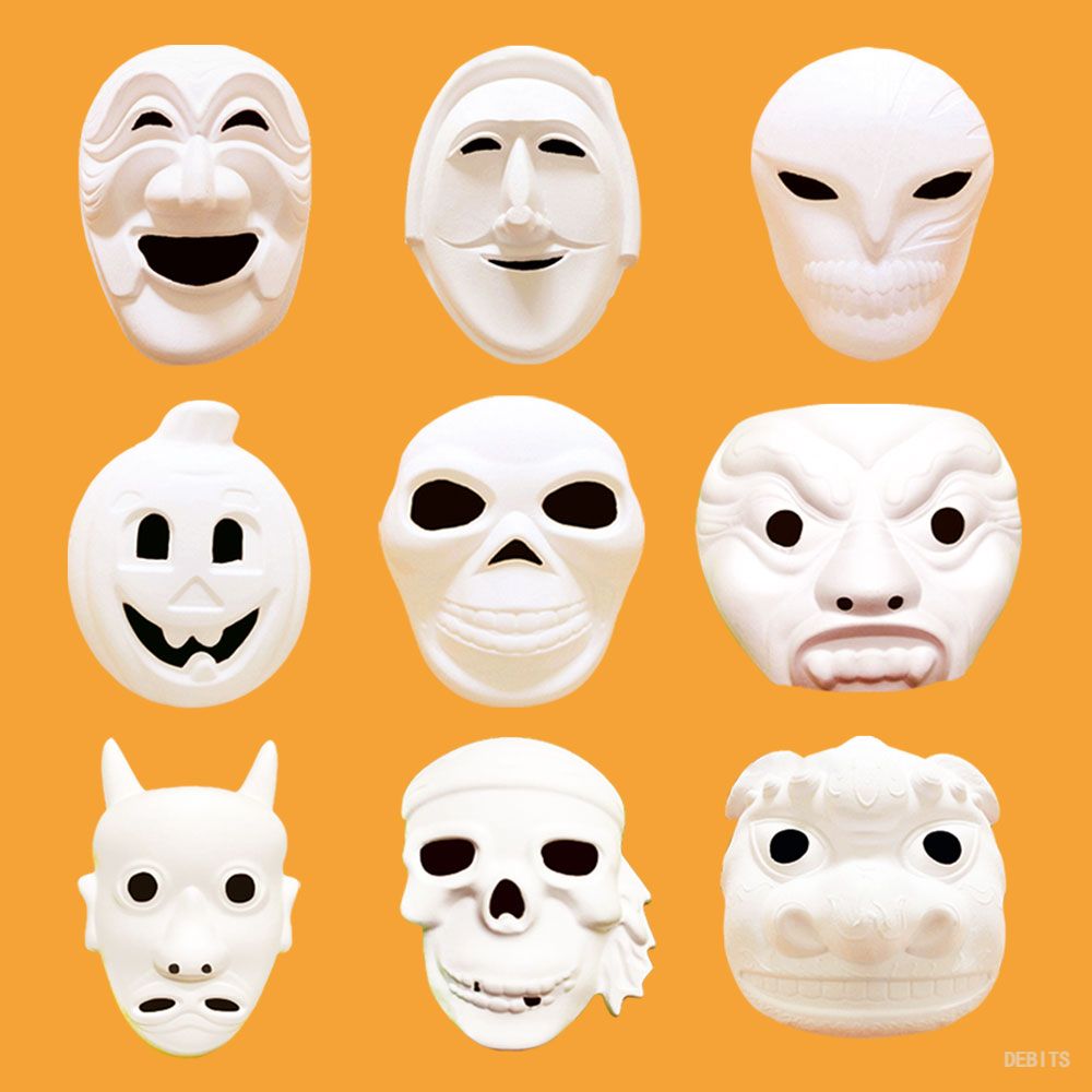Paper Masks_Hallowmas_Warcraft_MS-0608#-MS-0695#