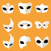 Paper Masks_Half Face_Butterfly_MS-0602#-MS-06114#