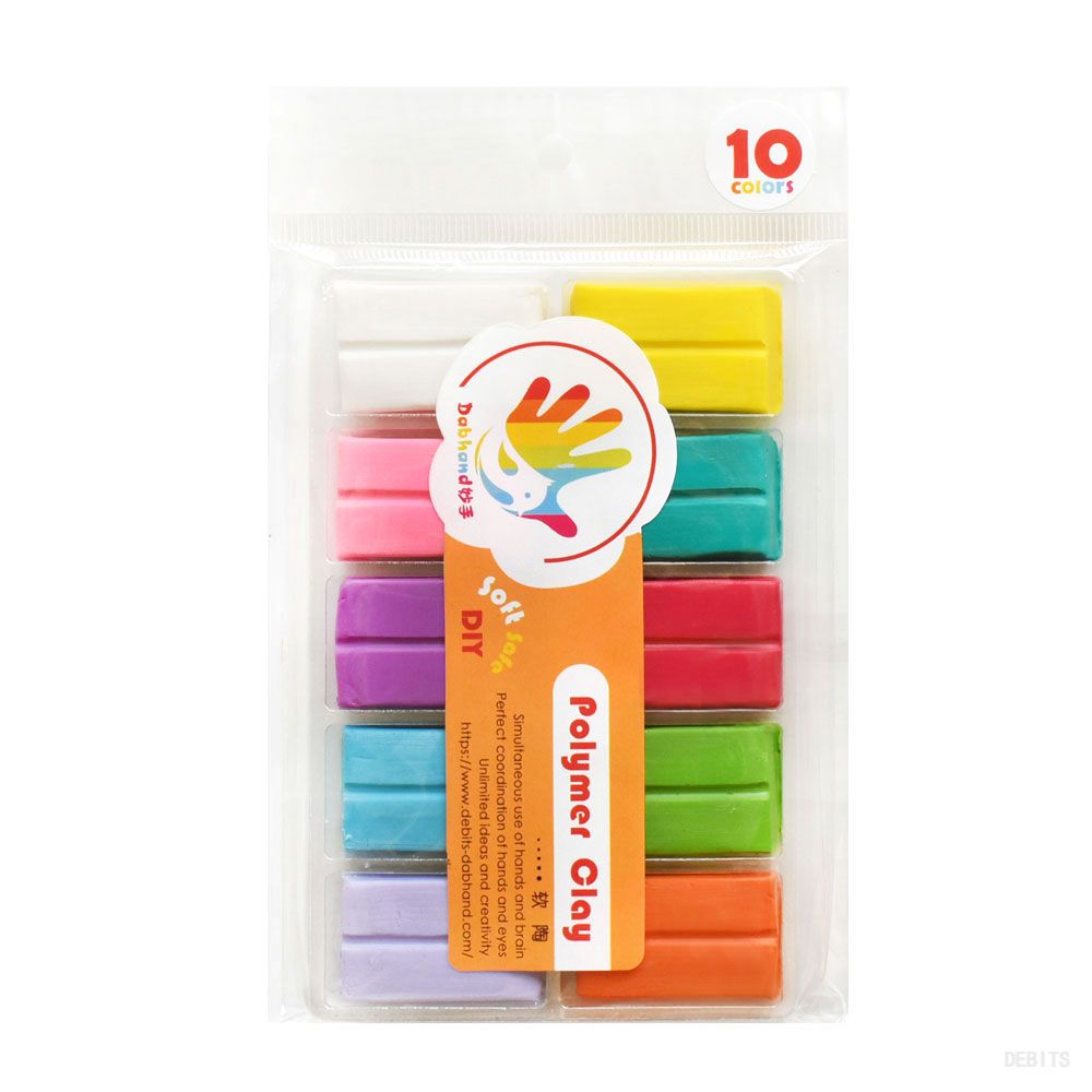Polymer Clay_MS-4041#MS-4042#MS-4045#MS-4046(10x10g，Bagged)