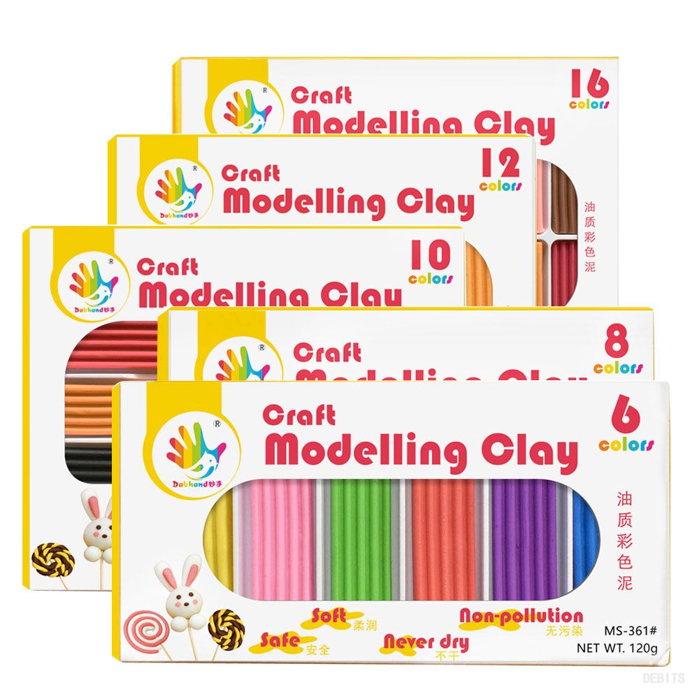 Craft Modelling Clay_MS-365#MS-364#MS-363#MS-362#MS-361