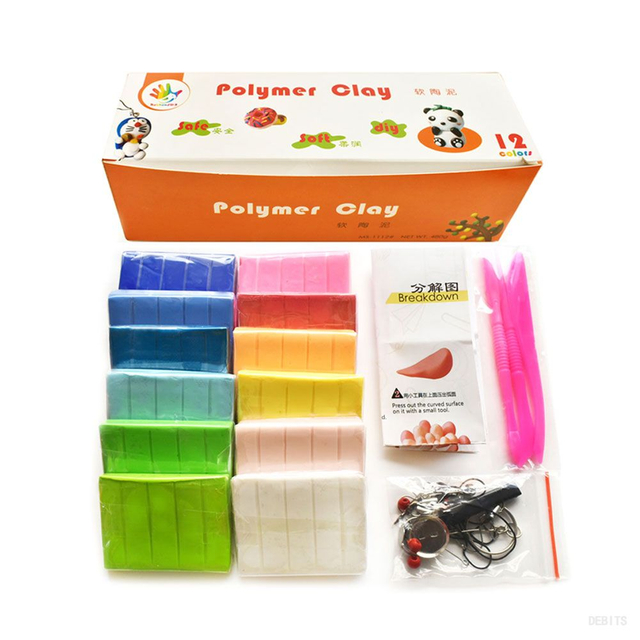 Polymer Clay_MS-1112#(12 colors)