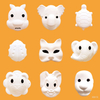 Paper Masks_Animal_Cat_MS-0606#-MS-0606#-MS-06116