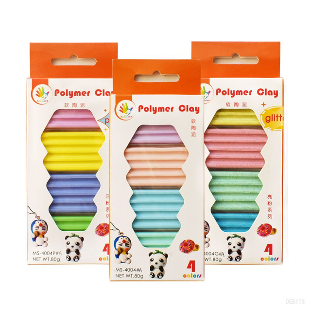 Polymer Clay_MS-4004A#MS-4004P-A#MS-4004G-A / MS-4006A#MS-4006P-A#MS-4006G-A(4/6Colors Set)