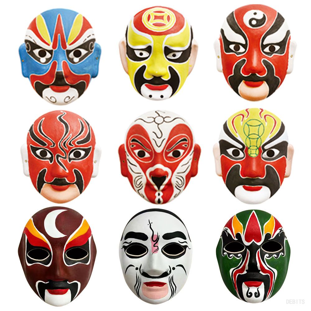 Paper Masks_Human_Shallow Line Mask CaiShen_MS-06101#-MS06120#MS-0201#-MS0228#