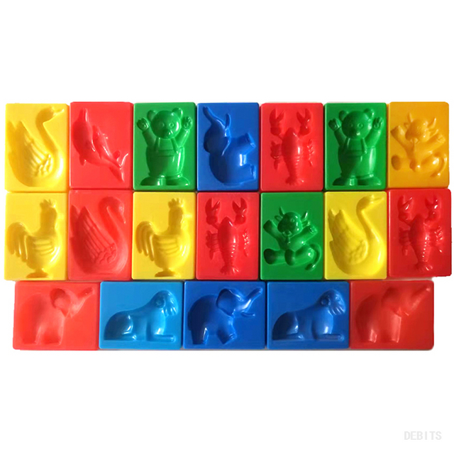 Clay Tool - Disfferent Shape Moulds ( rectangle)