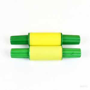 Clay Tool - Plastic Roller（big, yellow+green）