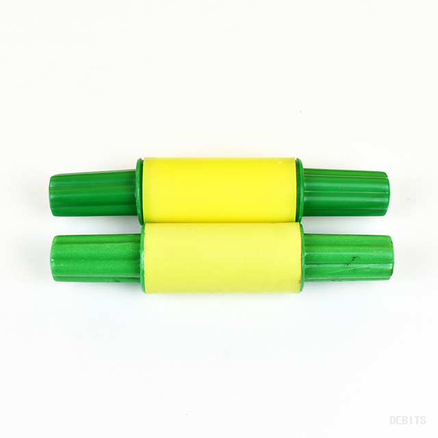 Clay Tool - Plastic Roller（big, yellow+green）