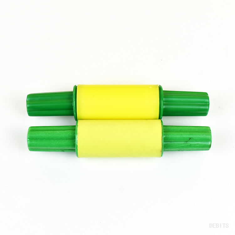 Clay Tool - Plastic Roller（big, yellow+green）