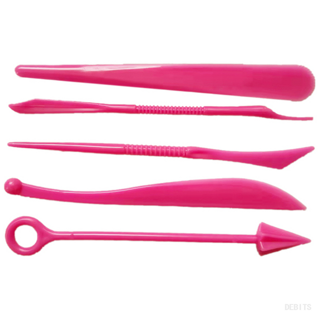 Clay Tool - 5 Piece Knife ( Plastics )