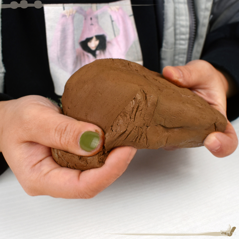 Air-drying Clay_DBT-1630 (Terracotta color)
