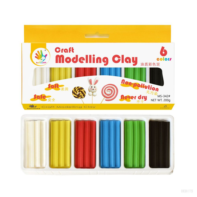 Craft Modelling Clay_MS-342#MS-344#MS-345