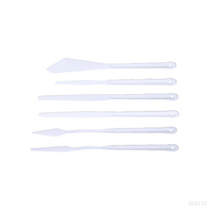 Clay Tool - 6 Pieces Tools ( Plastics )