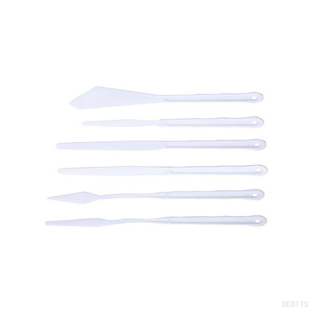 Clay Tool - 6 Pieces Tools ( Plastics )