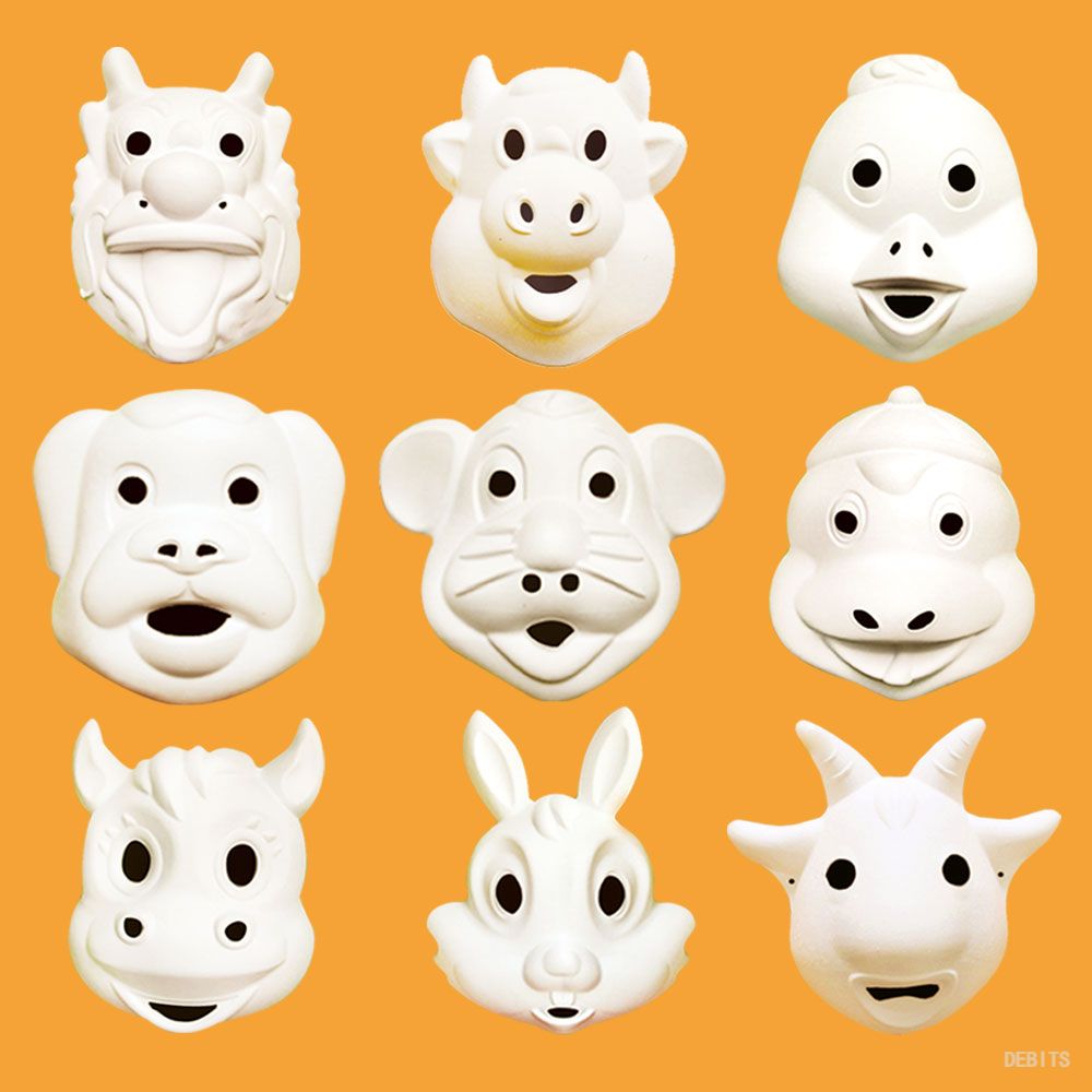 Paper Masks_Animal_Cow_MS-0659#-MS-0613#