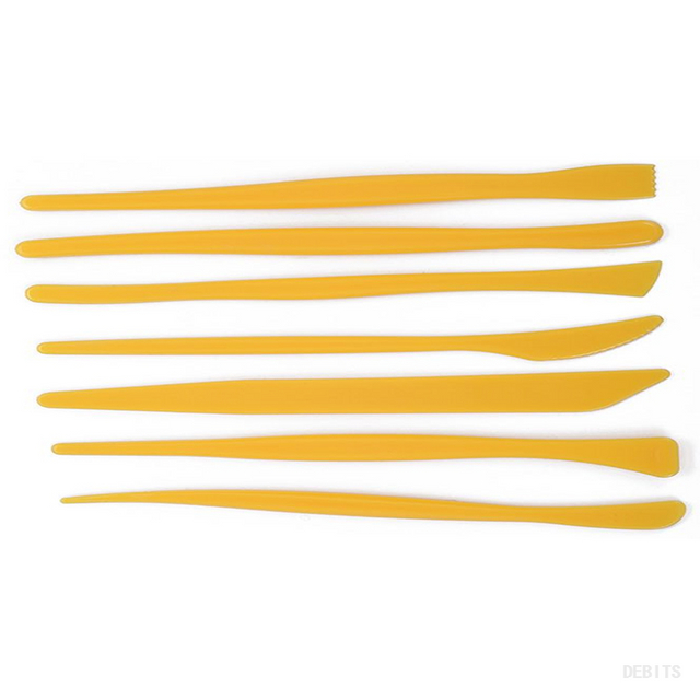 Clay Tool - 6 Pieces Tools ( Plastics )