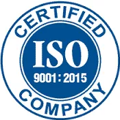 We have successfully passed the ISO 9001:2015 certification！