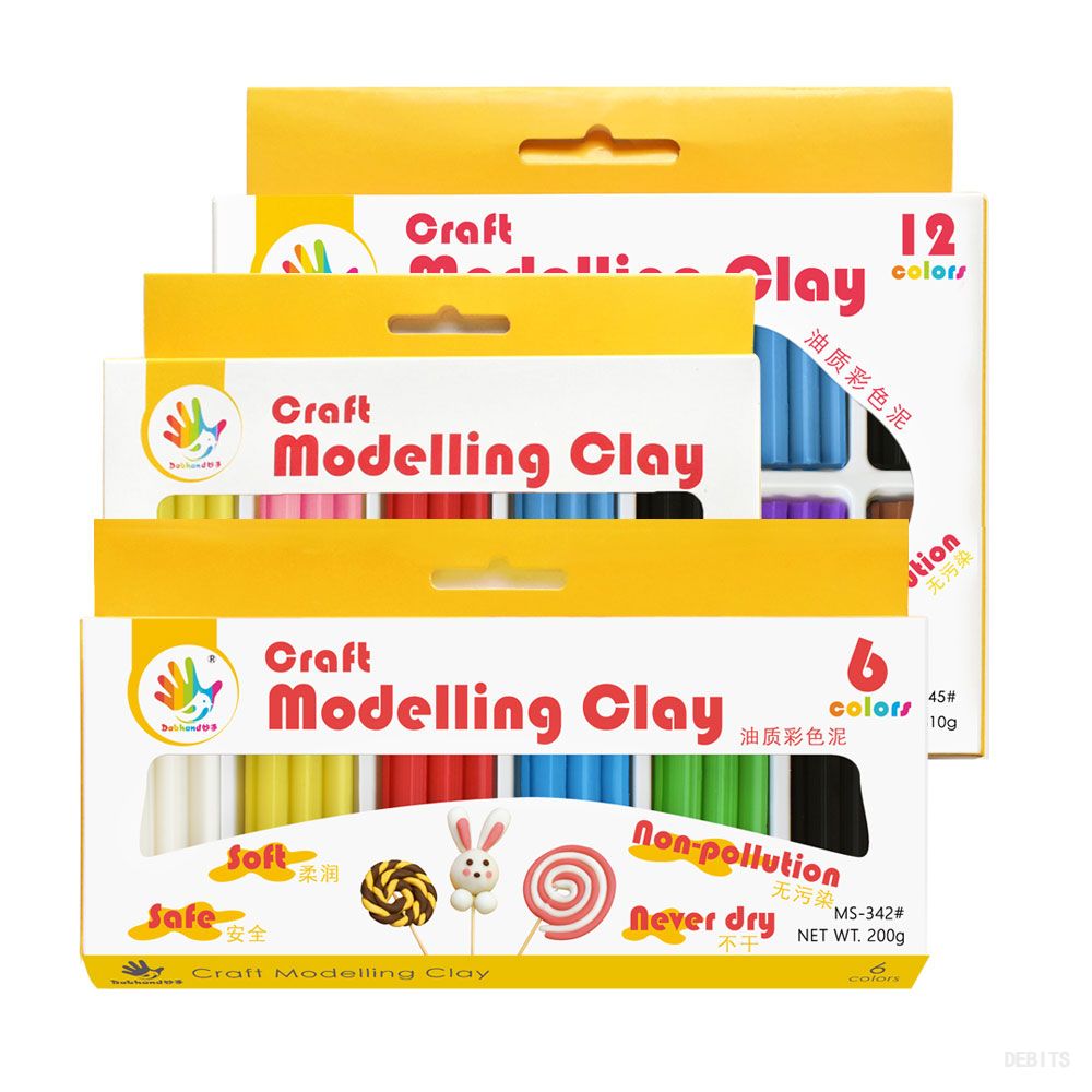 Craft Modelling Clay_MS-342#MS-344#MS-345