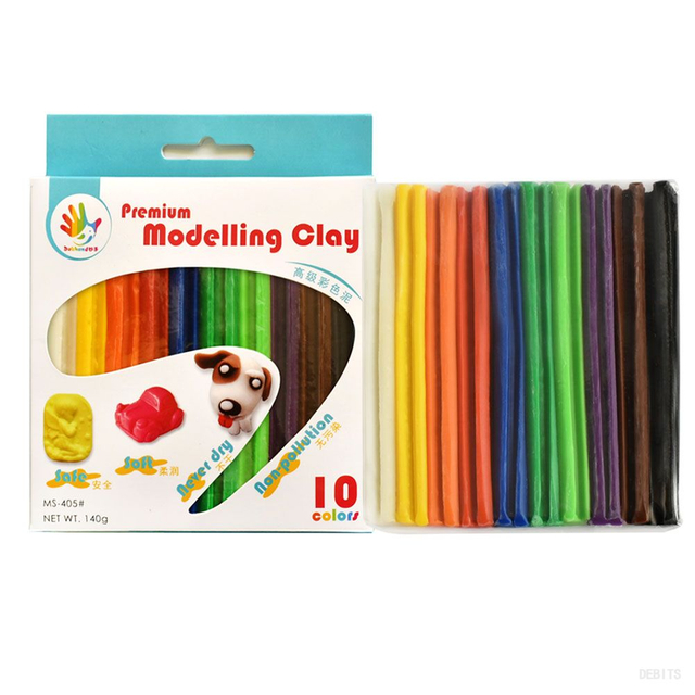 Premium Modelling Clay_MS-405#MS-416#MS-409（10/8/4 colors）
