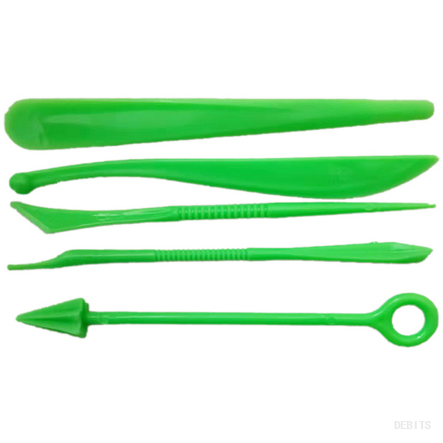 Clay Tool - 5 Piece Knife ( Plastics )