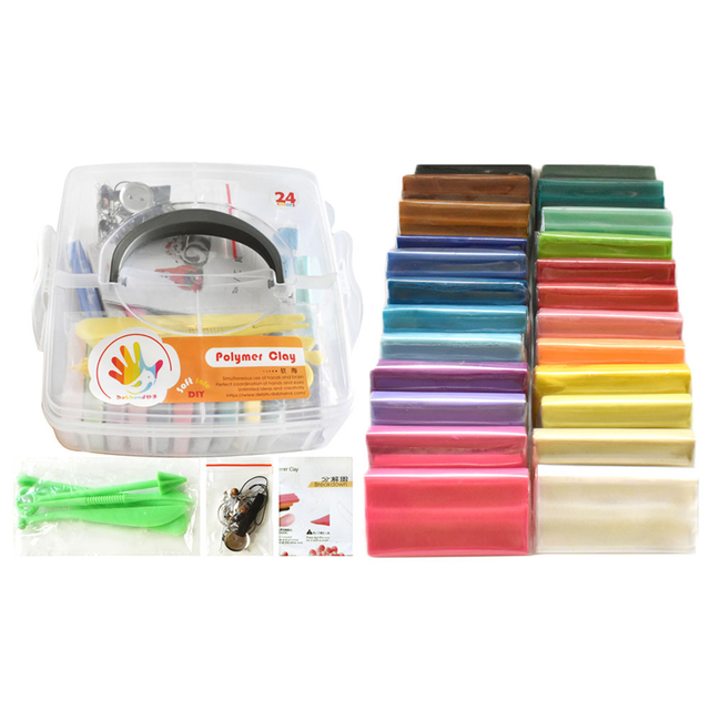 Polymer Clay_MS-4025A#MS-4026A#MS-4027A#MS-4028A#MS-4029A(20g，Deluxe)