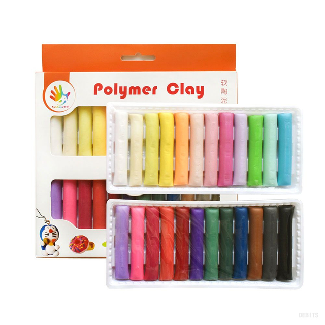 Polymer Clay_MS-4013B#MS-4038(24/18 colors)