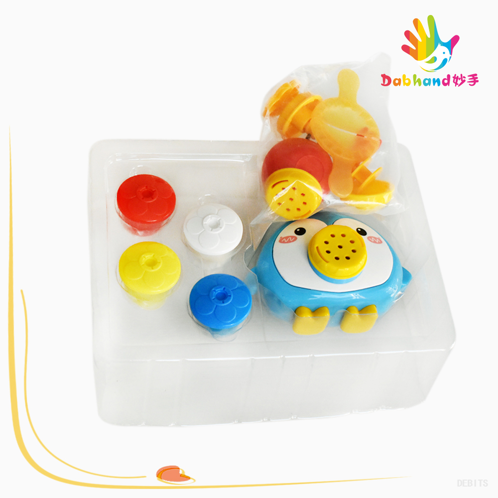 Color Clay Set Toys_MS-504# (Penguin Noodle Machine)