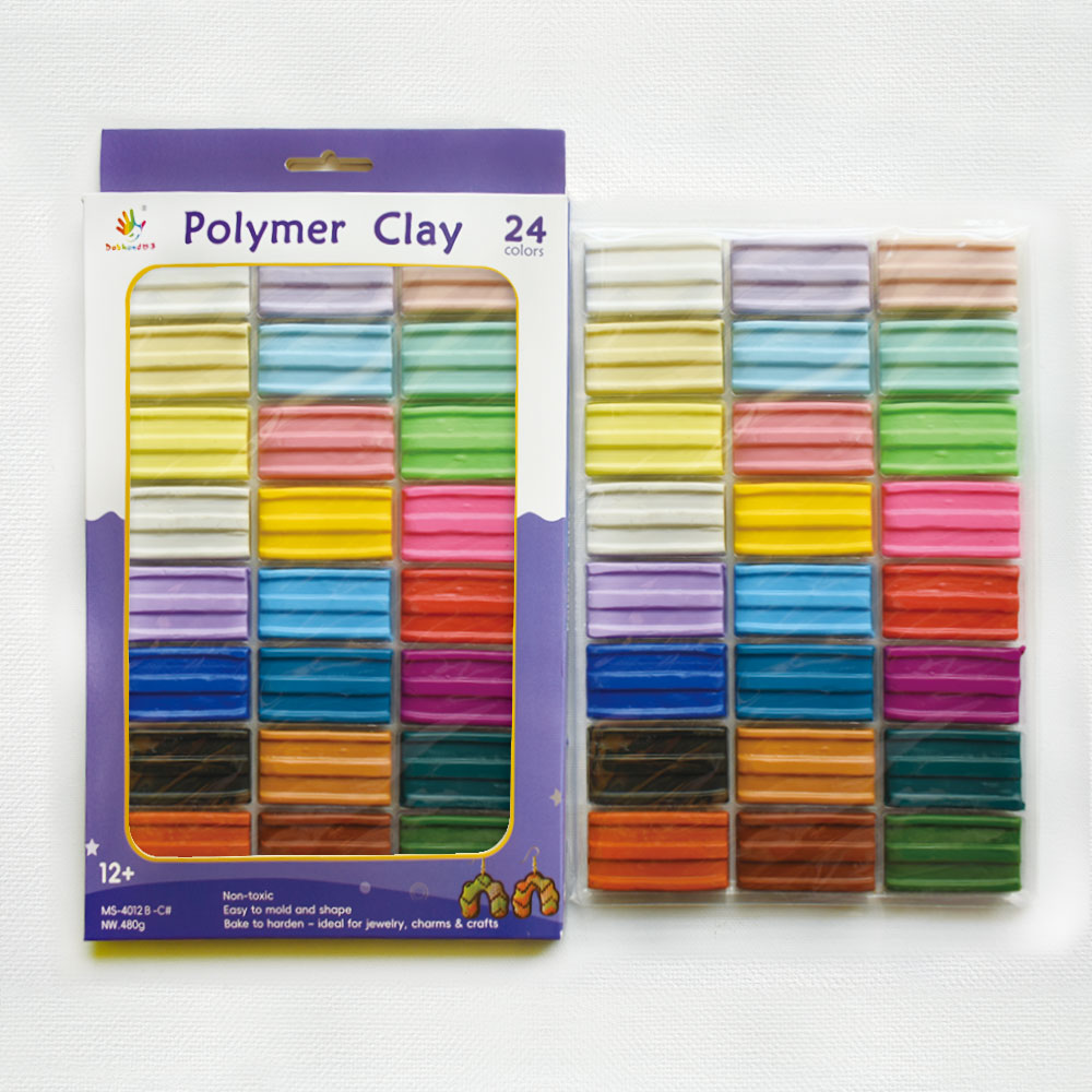 Polymer clay_MS-4012B-1 / MS-4012B-2 / MS-4012B-3 (12/18/24 colors）